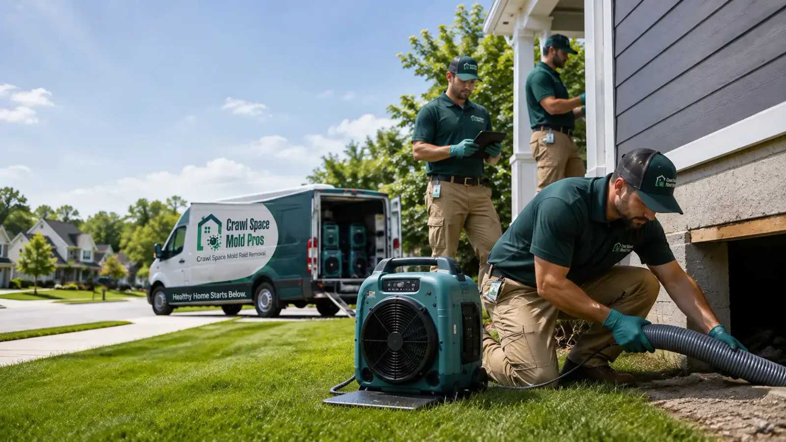 Crawl Space Mold Removal in Naples, TX